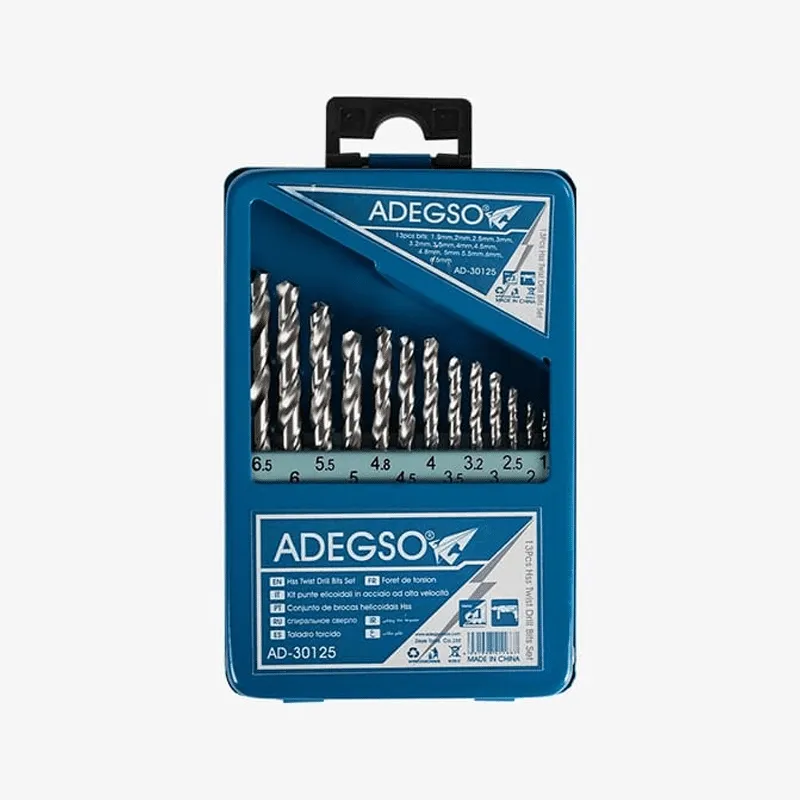 Juego de brocas helicoidales HSS