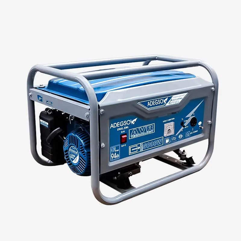 Generador con motor a gasolina